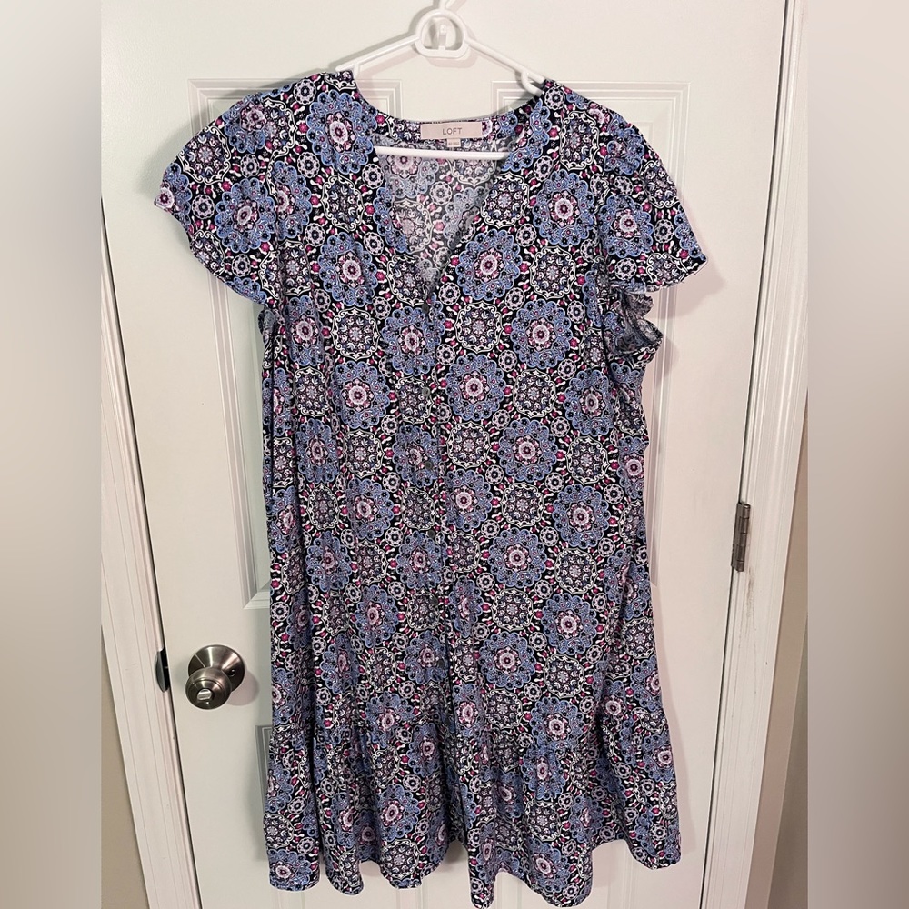 Loft XLT drop waist dress